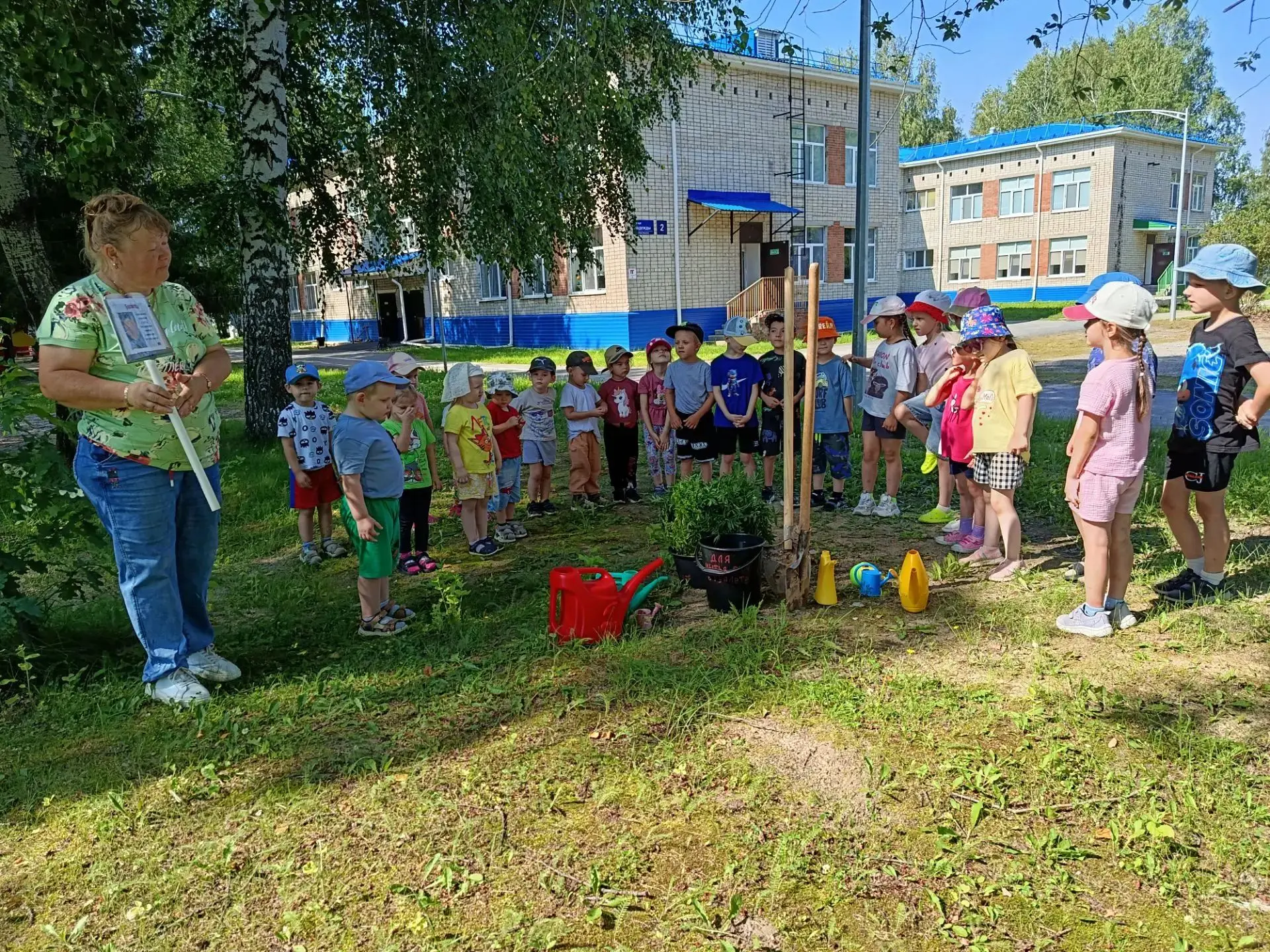 "Капельки добра в жаркий день"
