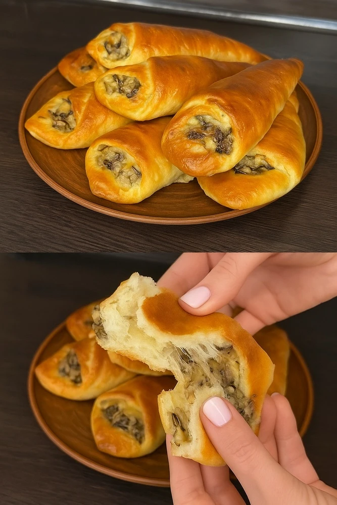 Кулечки с грибами