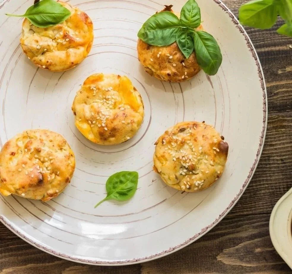 ✅Закусочные кексы из творога с овощами