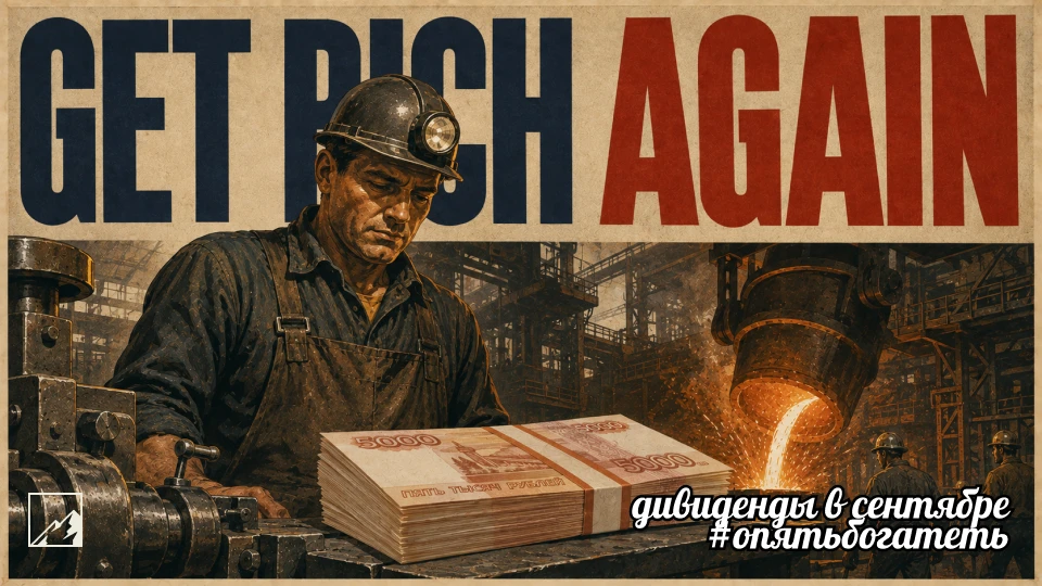 🔥 Дивиденды сентября. Ну вот, опять богатеть