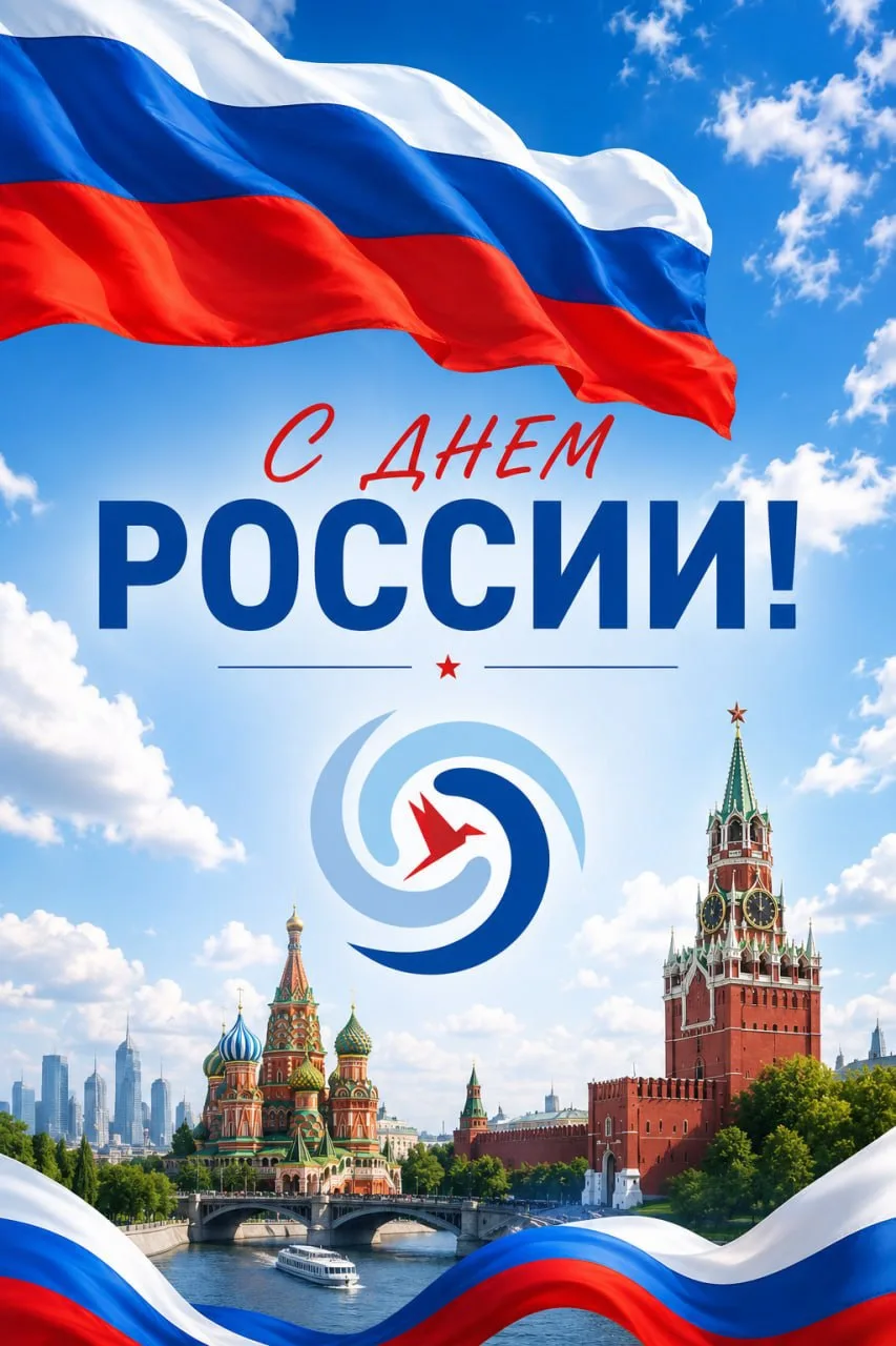 🇷🇺С Днём России!

Сегодня день, когда мы говорим о главном: о нашей Родине, её людях, о её прошлом