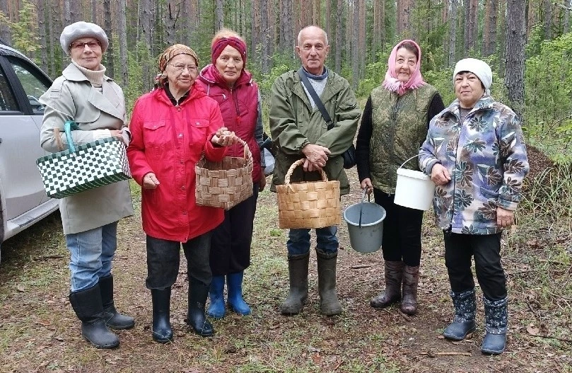 ⚡ Ветераны ИК‑29 устроили турнир по сбору грибов