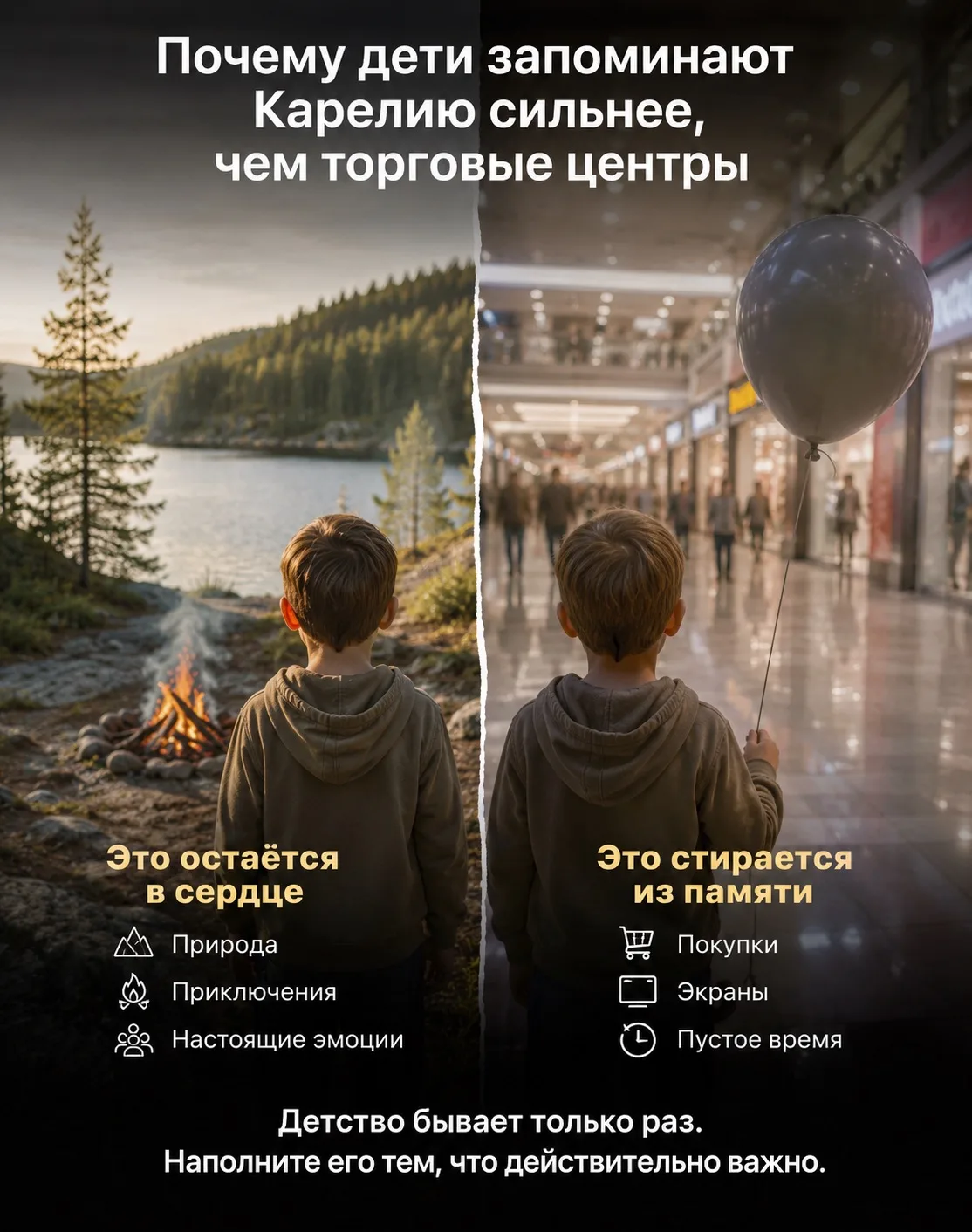 Через несколько лет ребёнок вряд ли вспомнит, в каком магазине вы купили очередную игру...