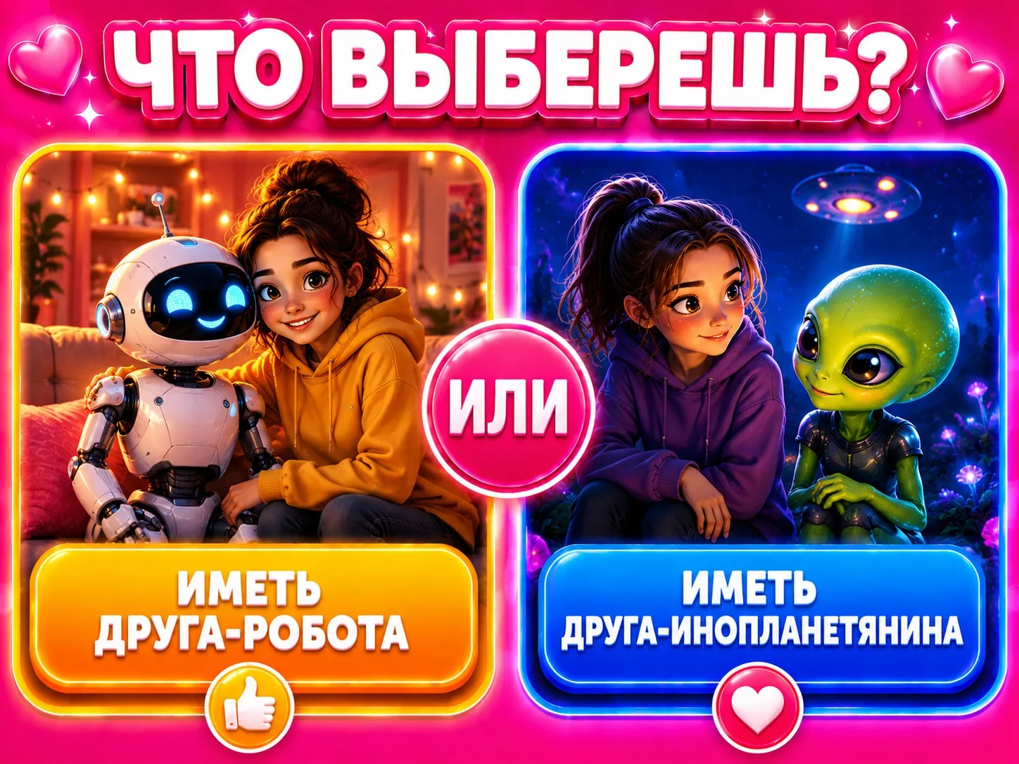 Иметь друга робота или иметь друга инопланетянина?