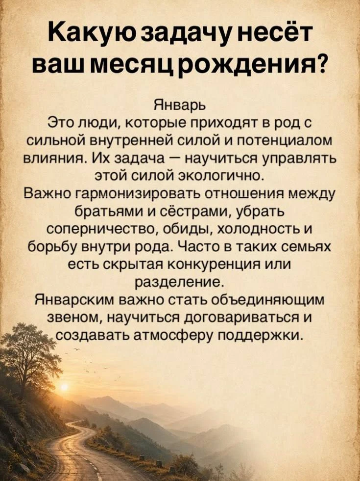 Почему в роду часто рождаются в один и тот же месяц 🤗