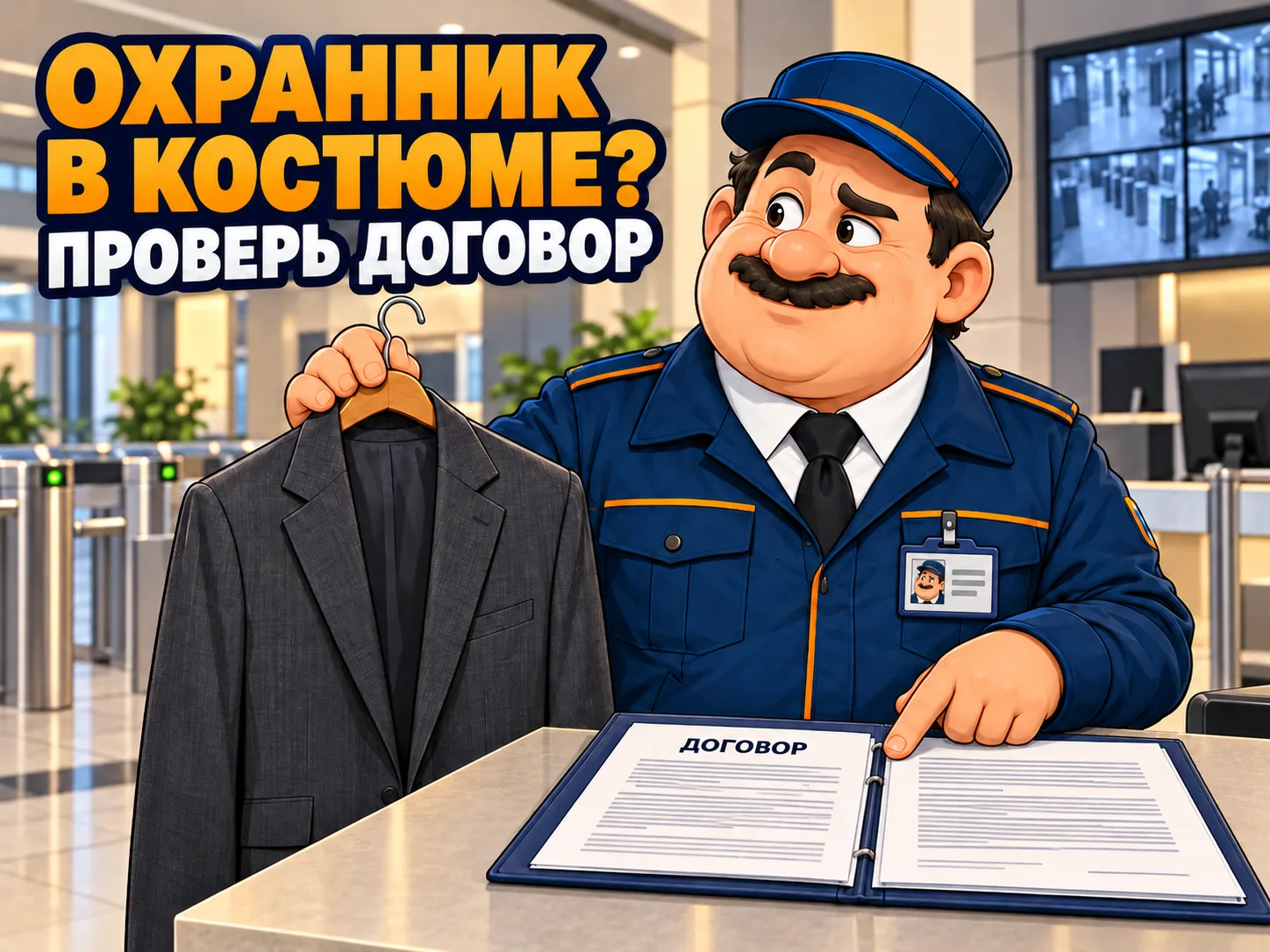 👔 Заказчик просит охранника работать в костюме. Когда можно обойтись без формы?