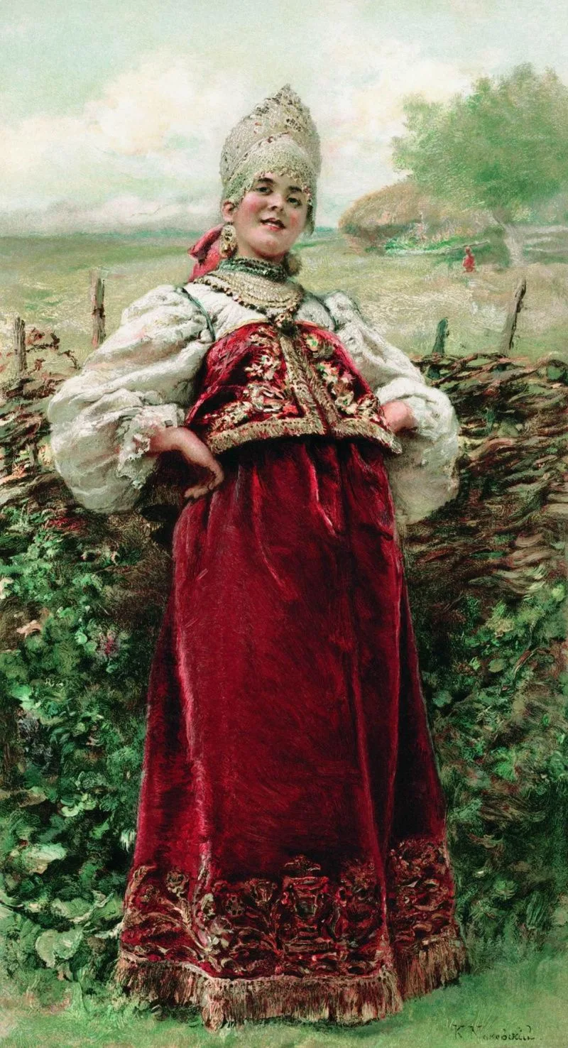 ДЕВИЧИЙ НАРЯД РАДУЕТ ВЗГЛЯД