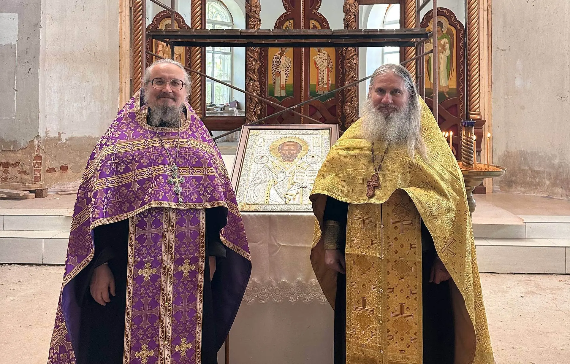 ☦️В селе Бакланово под Орлом теперь хранится афонская святыня