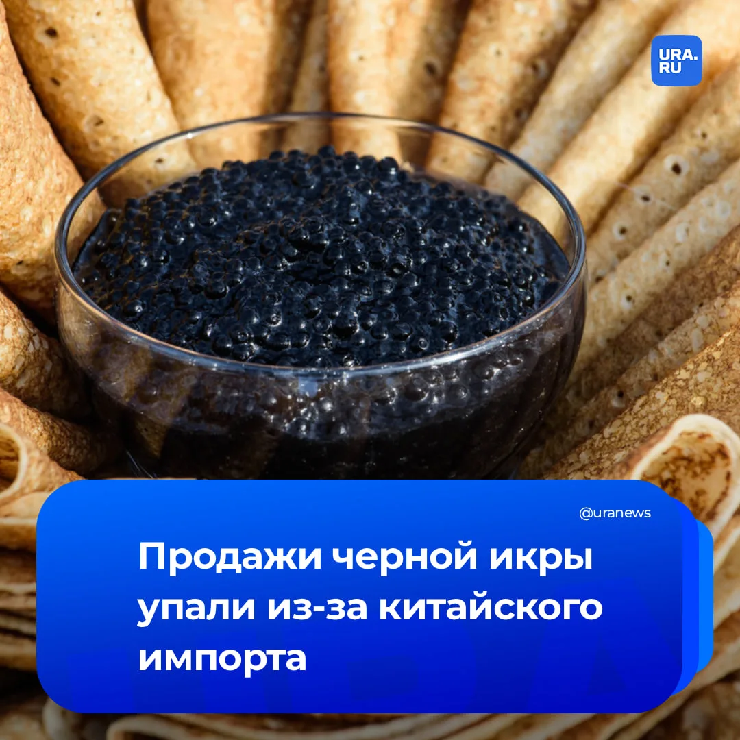 Покупатели массово отказываются от черной икры  Продажи деликатеса в рознице за январь–апрель 2026 г
