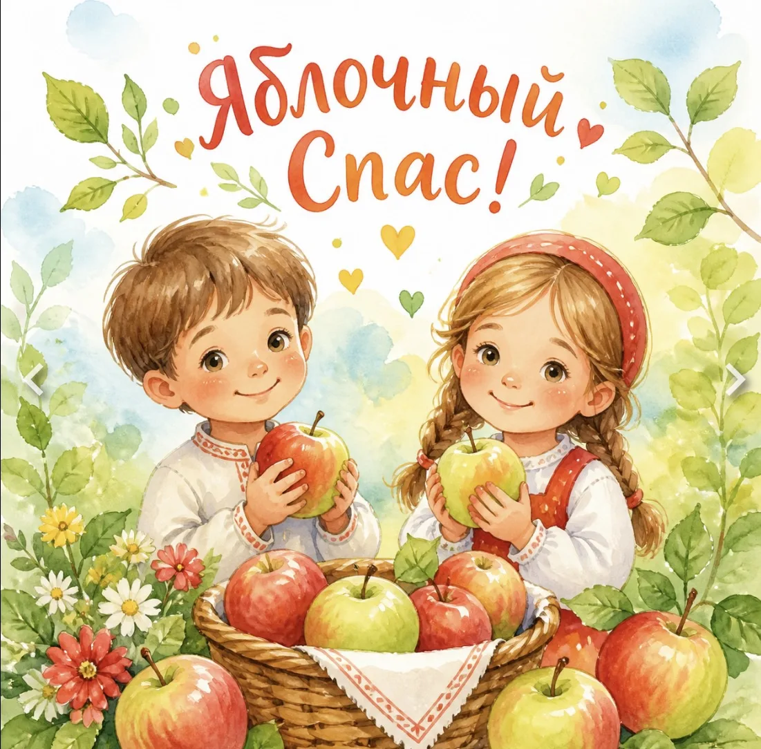 🎉 Яблочный Спас в нашем детском саду! 🎉