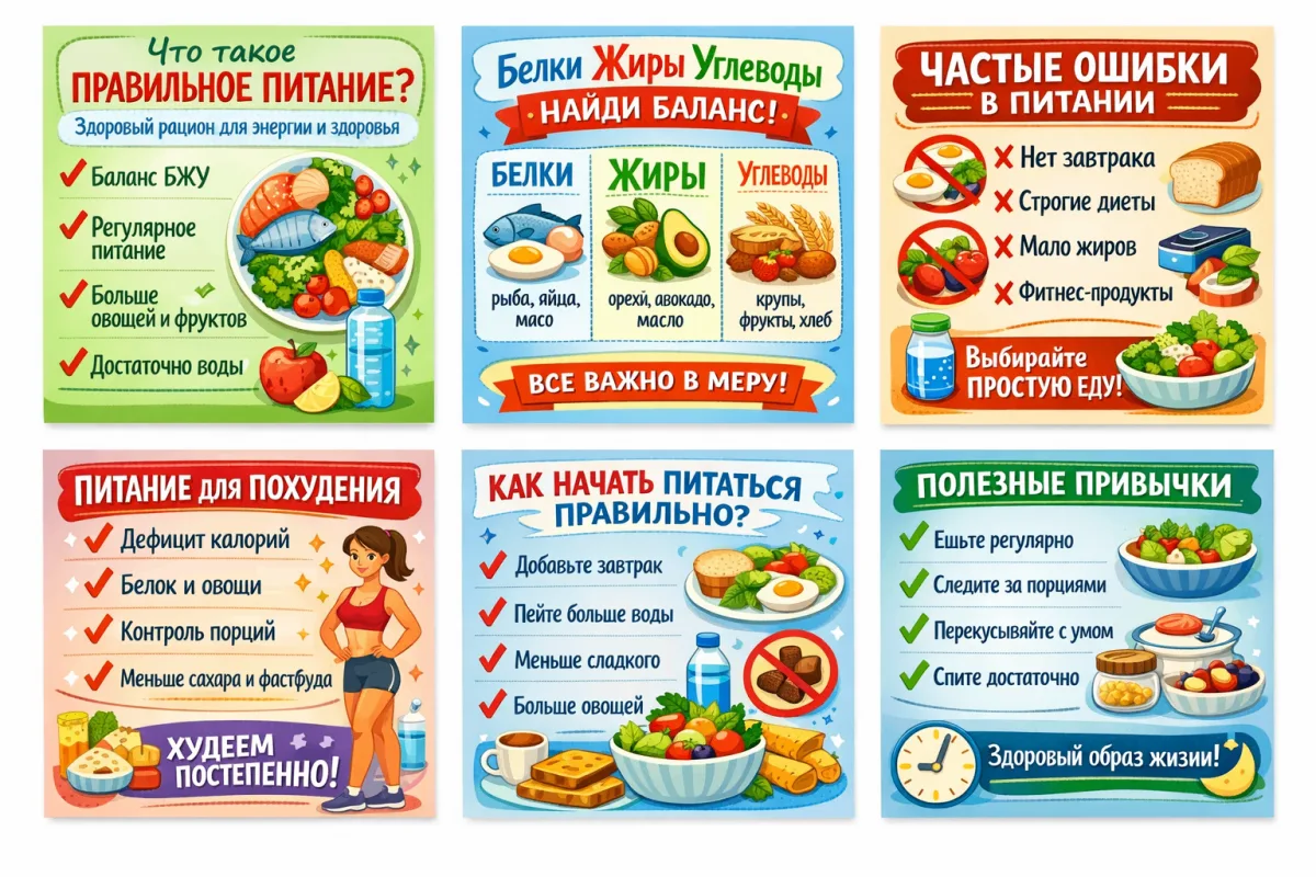 Здоровое питание - основа жизни.