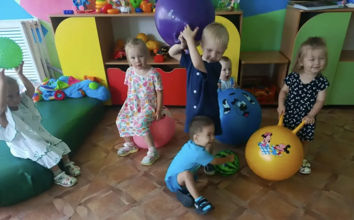 Сегодня у нас был День мяча — и мы провели его максимально активно.⚽️🏀🥎                           