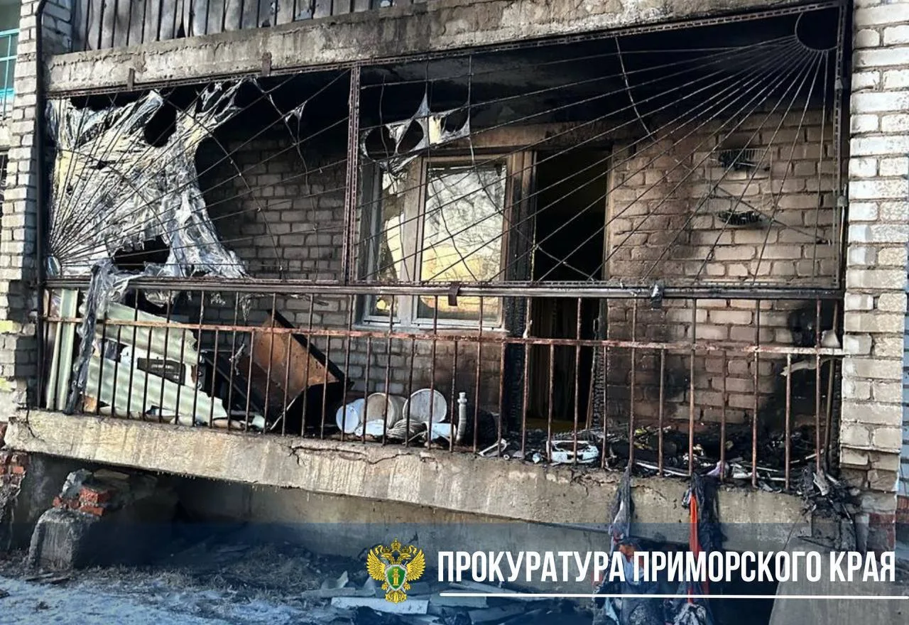 🔥Жителя Приморья отправили в колонию за поджог балкона бывшей девушки  Хорольский районный суд приго