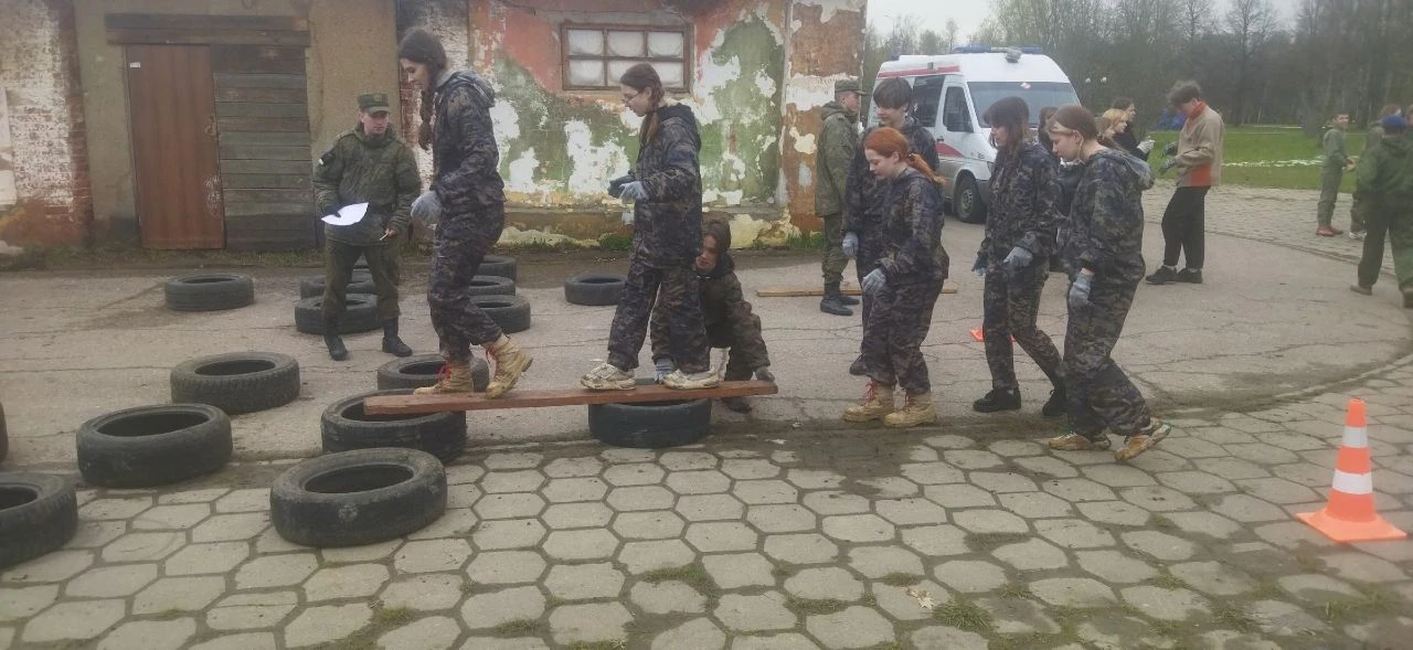 30 апреля 2026г. сводный отряд "Боец" ВВПОД Юнармия г.о.Жуковский во главе с начальником штаба ВВПОД