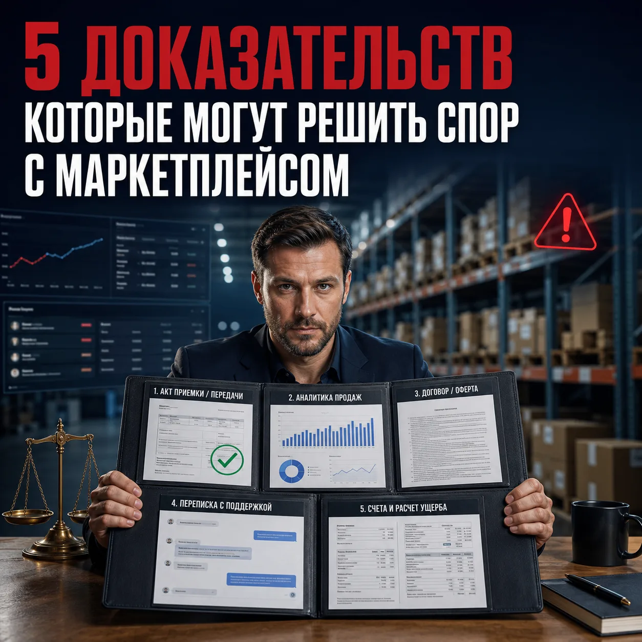 🚨 5 ДОКАЗАТЕЛЬСТВ, КОТОРЫЕ МОГУТ РЕШИТЬ СПОР С МАРКЕТПЛЕЙСОМ