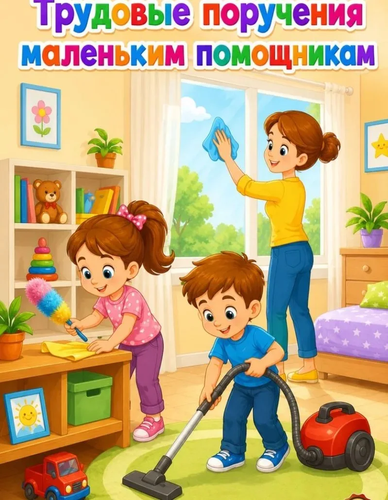 Трудовые поручения маленьким помощникам