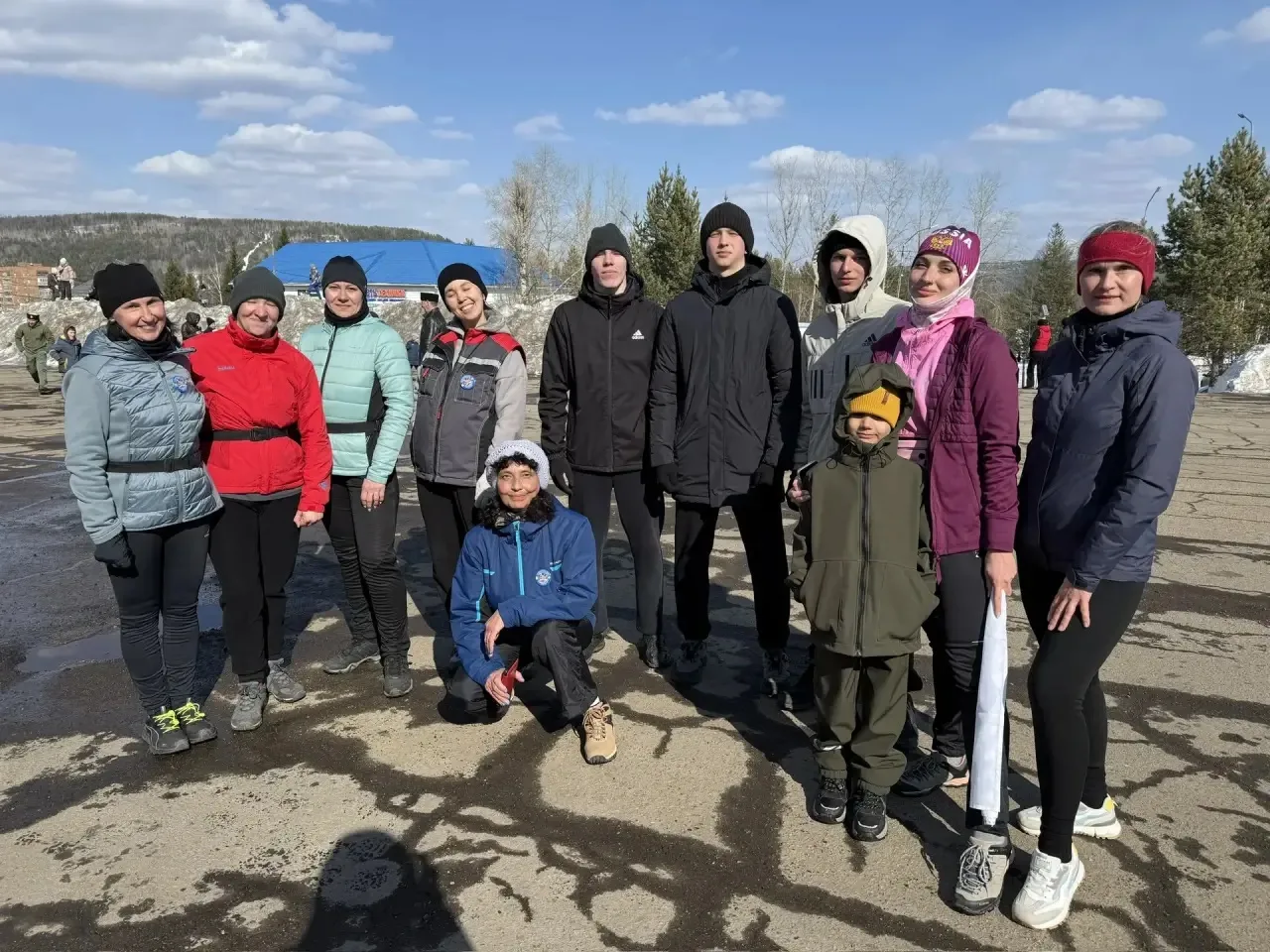 🏃‍♂️В Железногорске-Илимском прошёл массовый забег «Улыбка Гагарина»   🚀12 апреля, в День космонавти