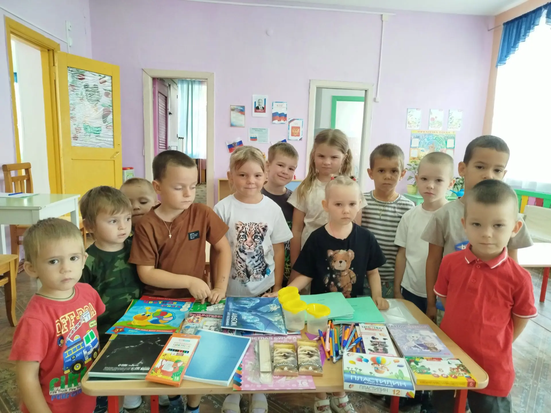 Воспитанники и их родители приняли участие во Всероссийской акции: "Собери ребенка в шк...