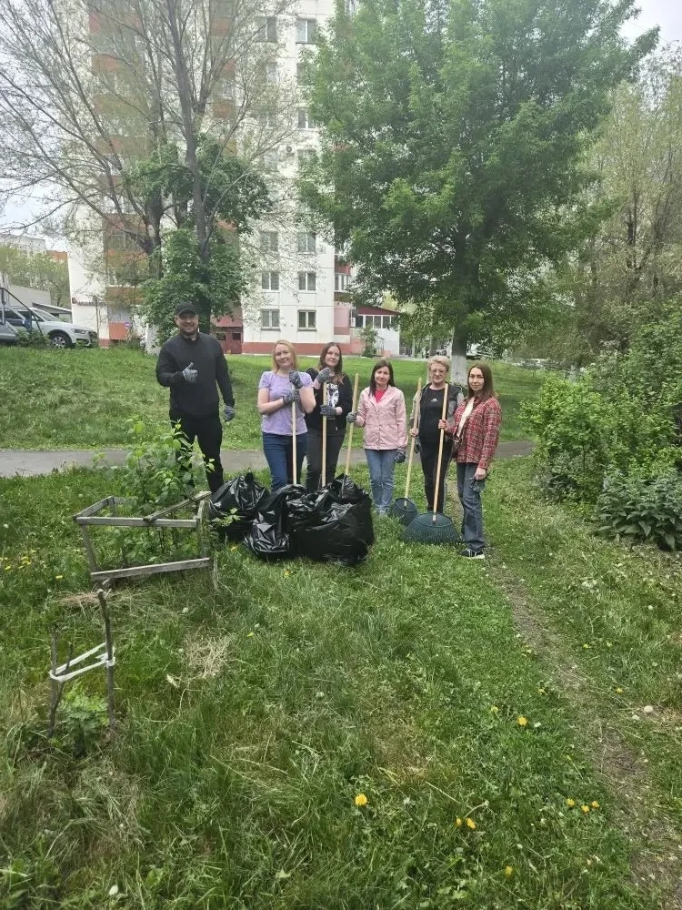 Коллектив ООО «Победановасервис» принял участие в общегородском субботнике!