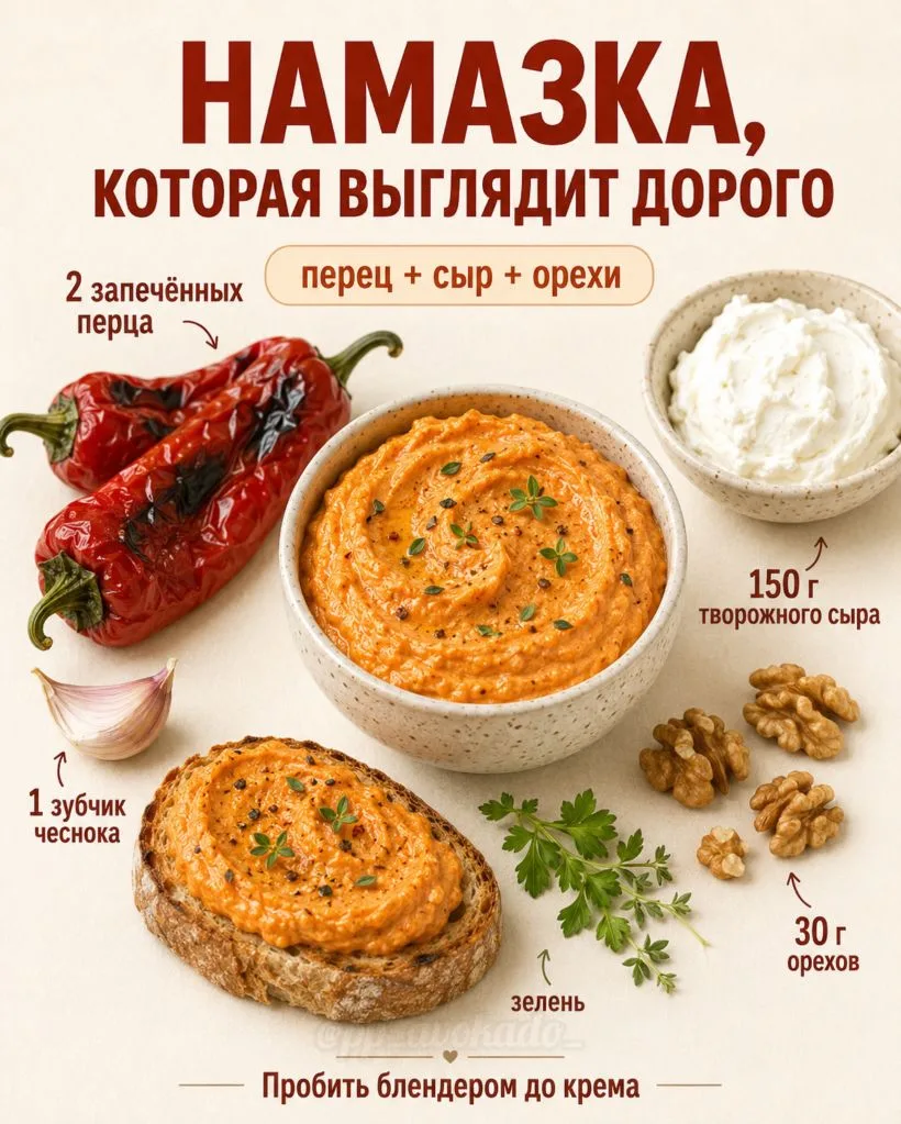 9 намазок, которые порадуют вкусовые сосочки на завтрак, перекус или праздничный стол