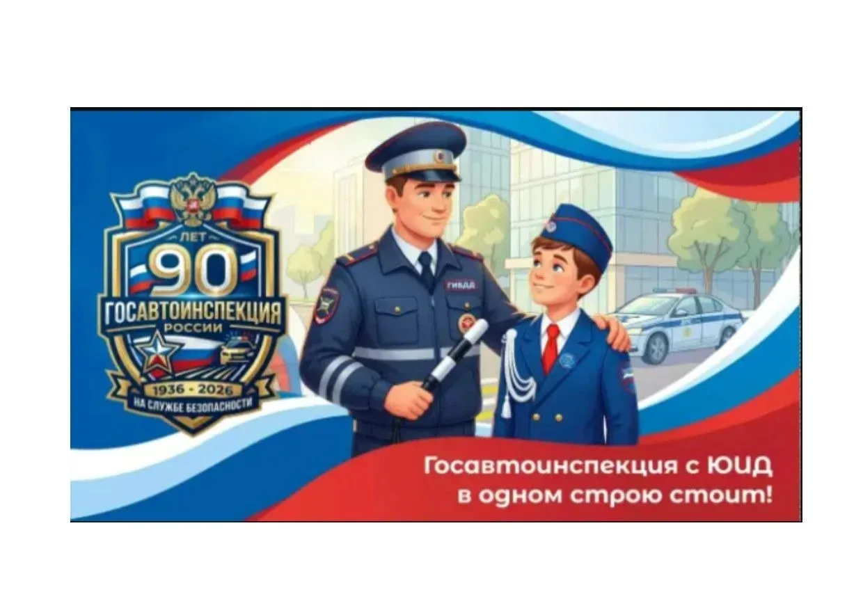 Сегодня 3 июля Госавтоинспекции – 90 лет!