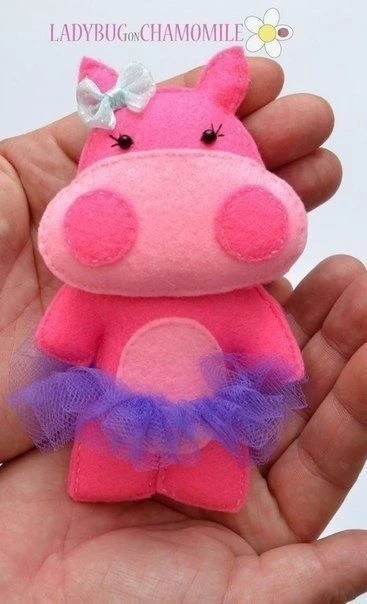 Игрушки из фетра