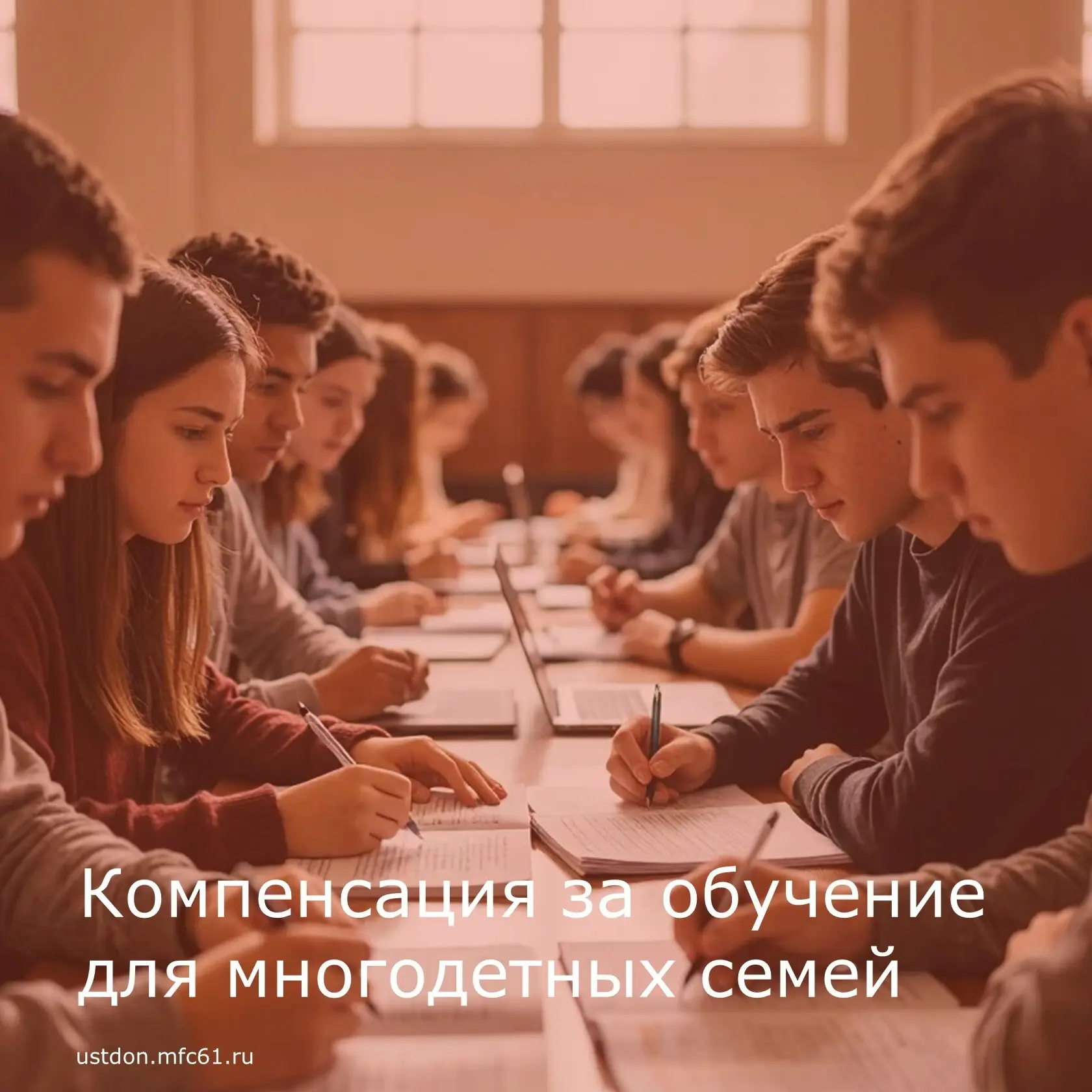 📅С 15 июня в МФЦ Усть‑Донецкого района многодетные семьи могут подать заявление на пол...