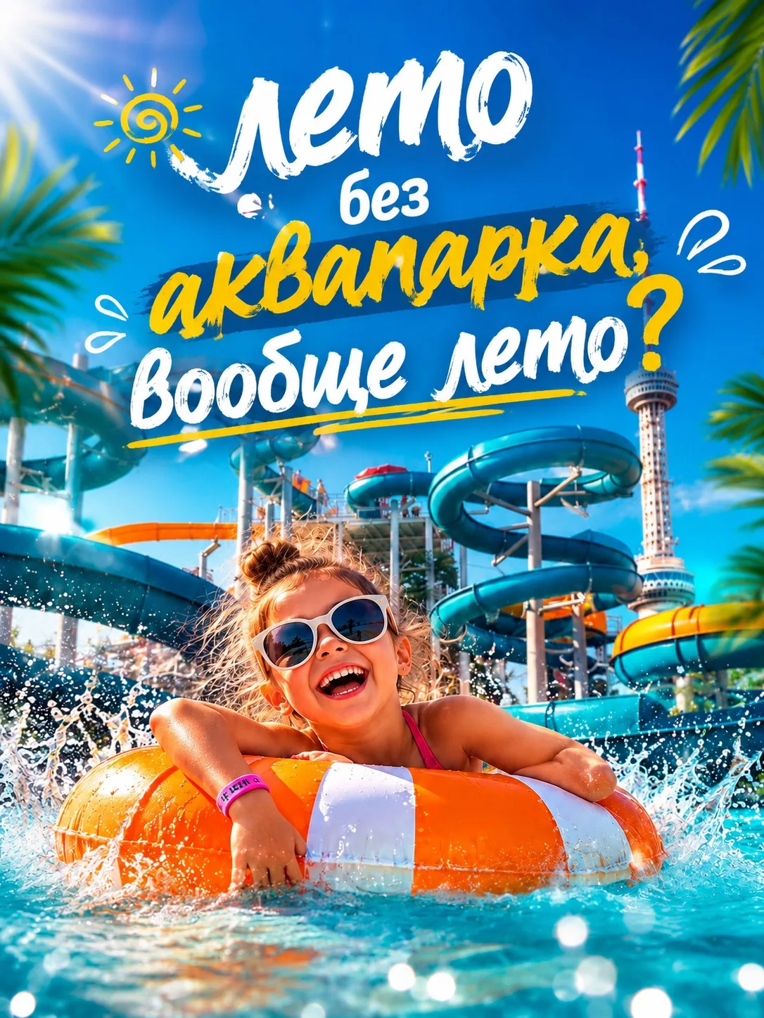 🌊После бассейнов - время аквапарков!