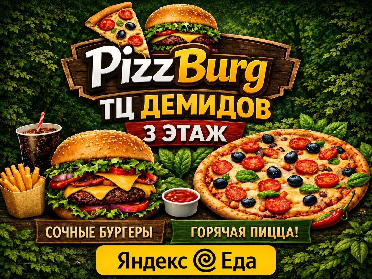 🍔 Думаете, что в PIZZBURG всё из заморозки? Это миф.

Мы готовим иначе.

🥩 Бургеры делаем из охлаж