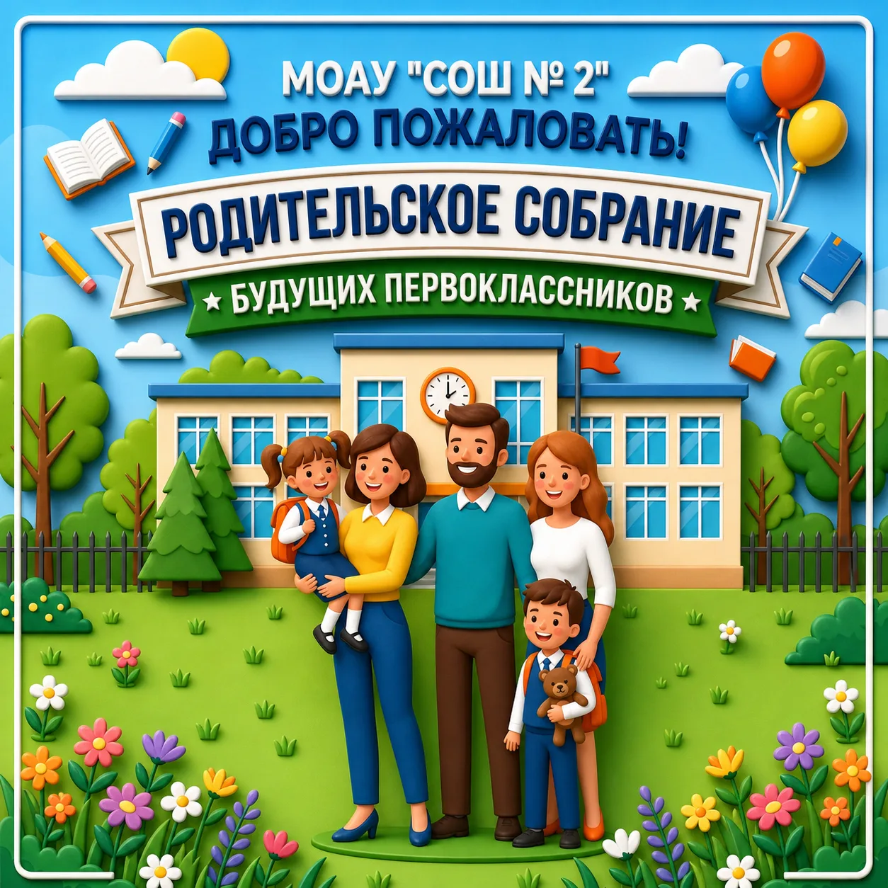 Дорогие родители будущих первоклассников! 🍁