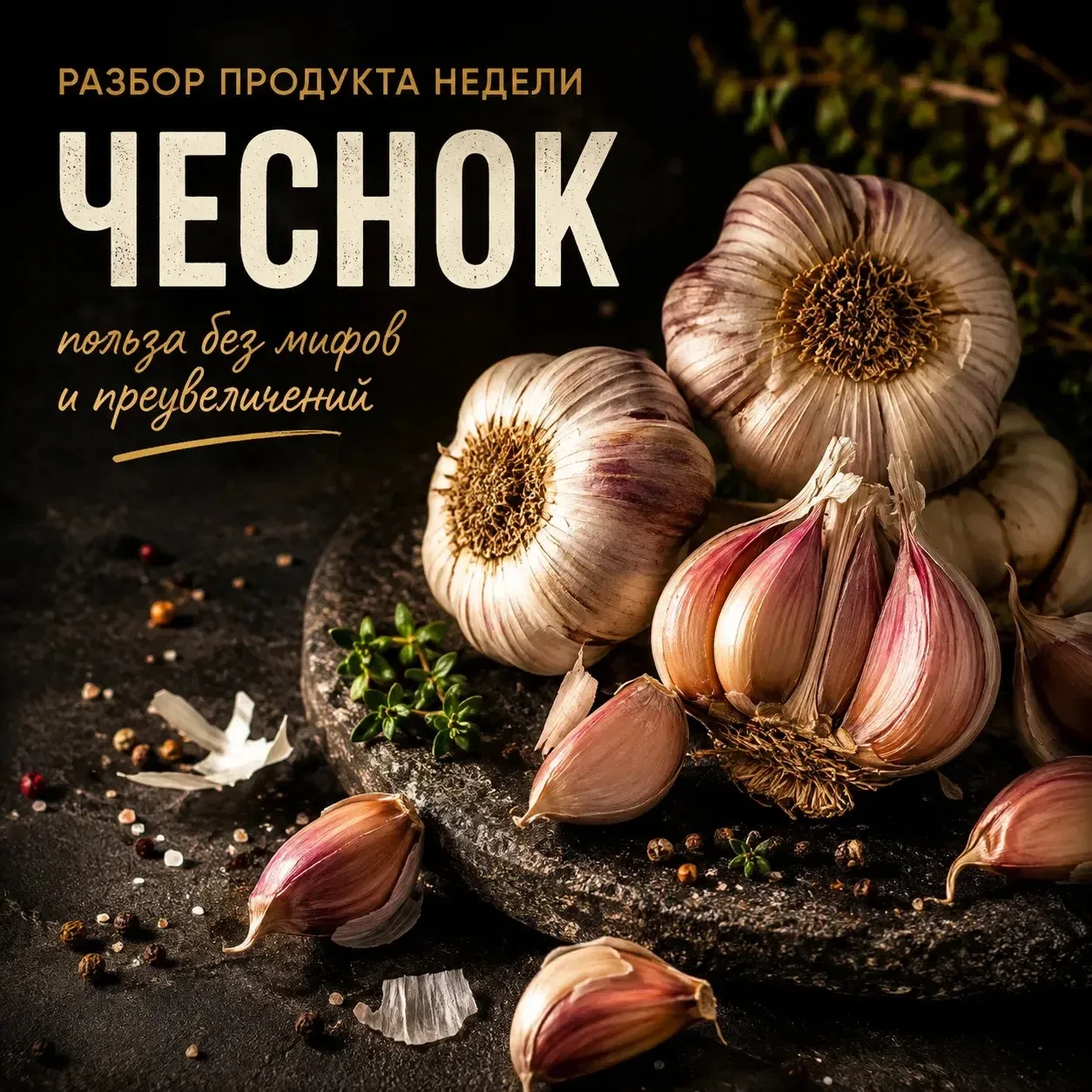 🧄 **РАЗБОР ПРОДУКТА НЕДЕЛИ: ЧЕСНОК**