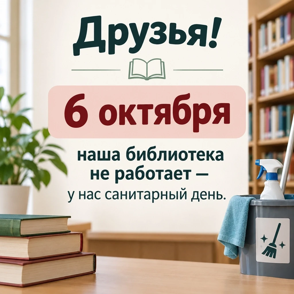🧹 Готовим библиотеку к новым встречам!