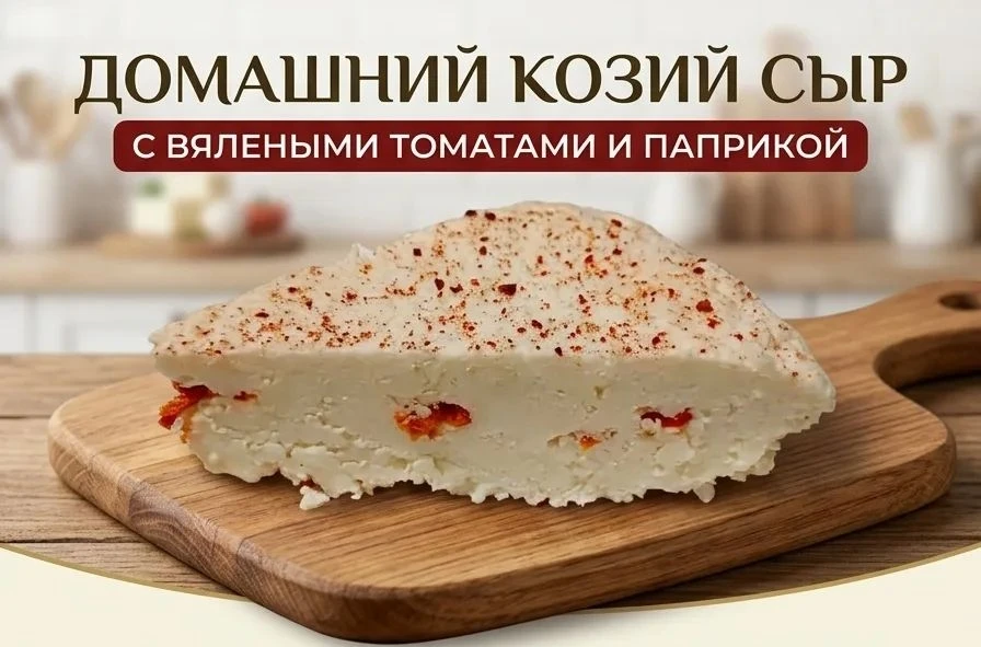 Доброе утро! Сырочек в среду варила с домашними вялеными томатами, проба пера удалась😁...