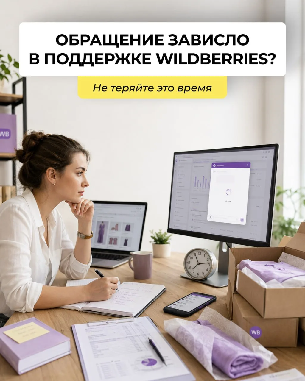 Что делать, пока поддержка Wildberries не отвечает?🔕