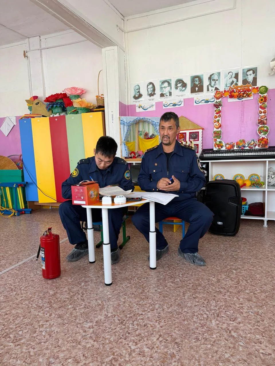 ❗️«В детском саду прошли учение и тренировка по пожарной безопасности»