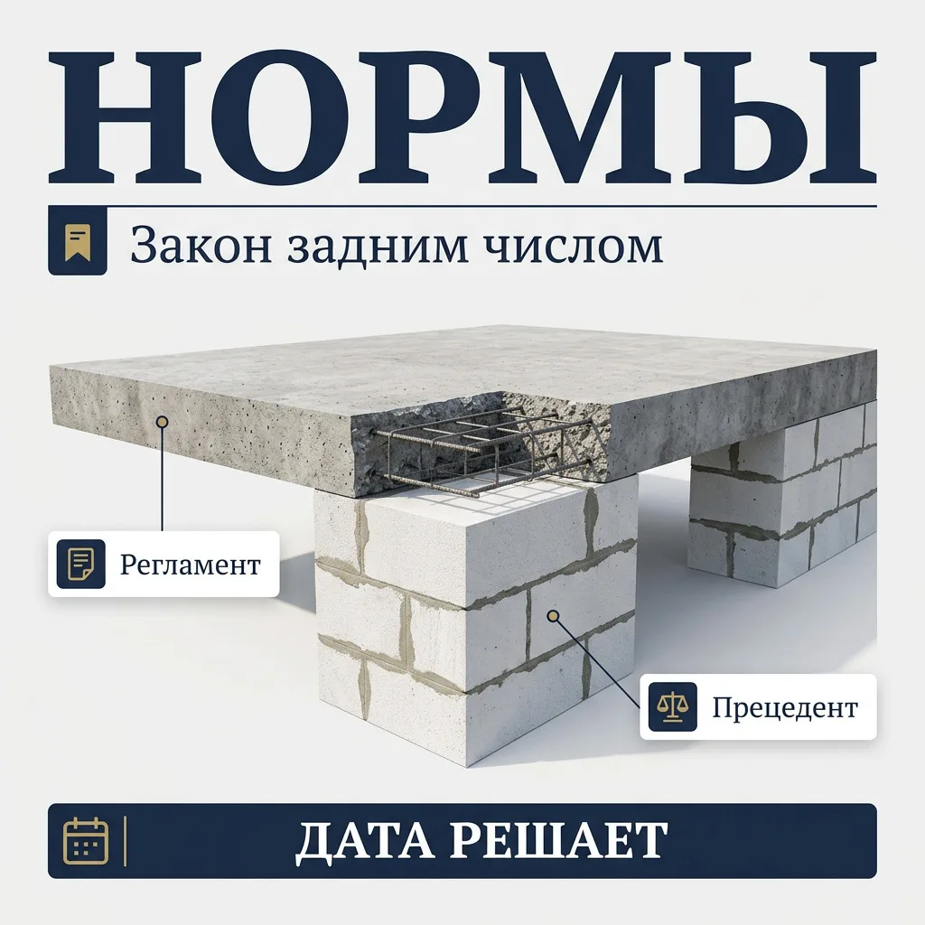 ⚖️ Нормы поменялись, а дом уже стоит: надо ли переделывать по-новому