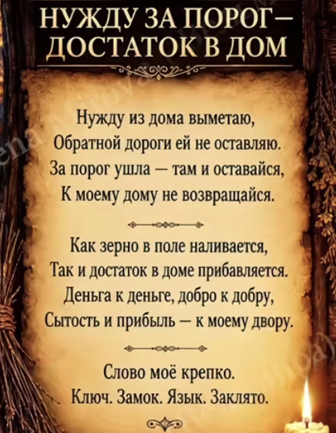 ЗАГОВОРЫ | ОБЕРЕГИ