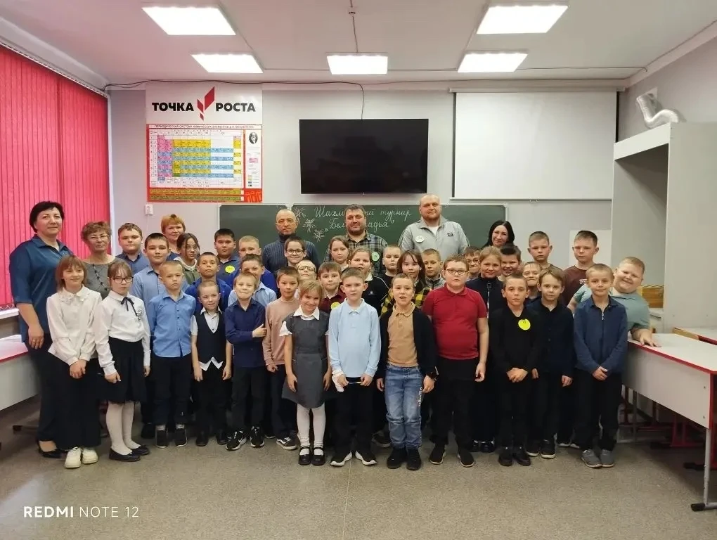 👉Впервые необычное мероприятие прошло в школе: шахматный турнир «Белая ладья», посвящё...