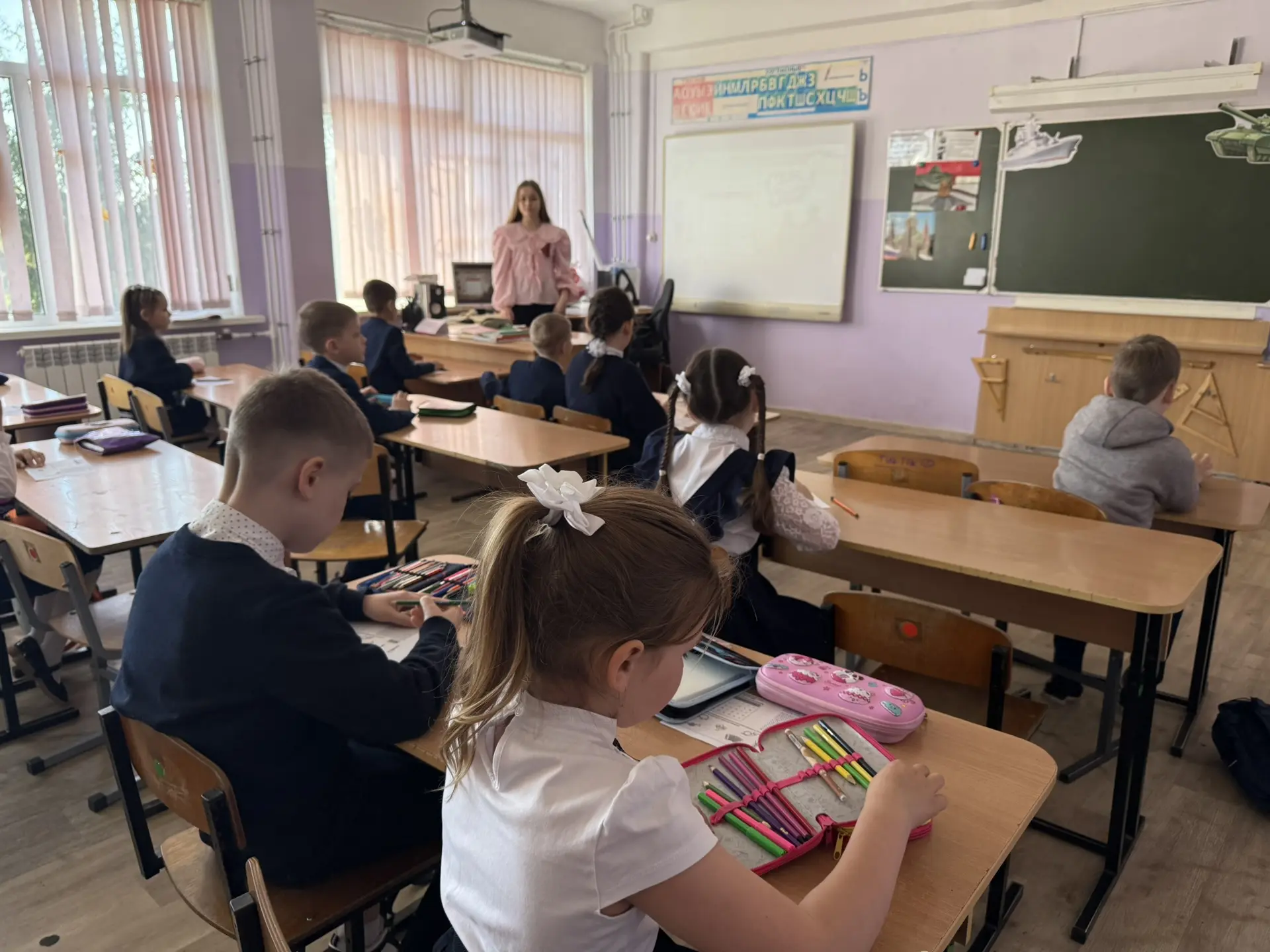 Школа с.Засечное:Разговоры о важном «Песни о войне» 4 мая 2026 года в МОБУ СОШ с. Засечное прошли оч