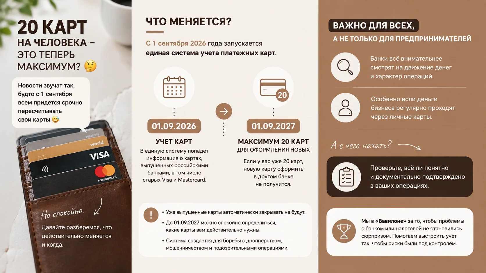 20 карт — и дальше стоп? Разбираемся, что на самом деле изменится с 1 сентября