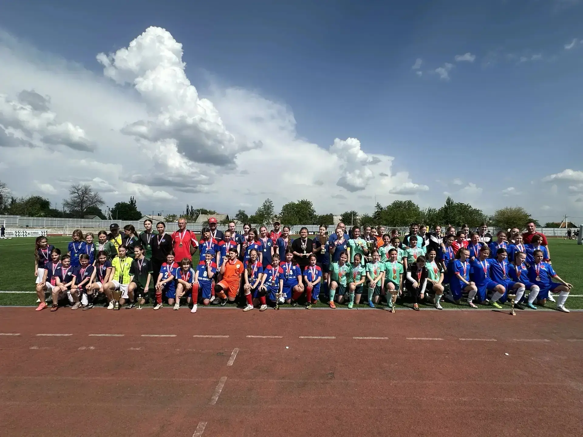 ⚽️ Старостаничные футболистки – в числе лучших команд области  ✅ В понедельник, 19 мая, на стадионе 