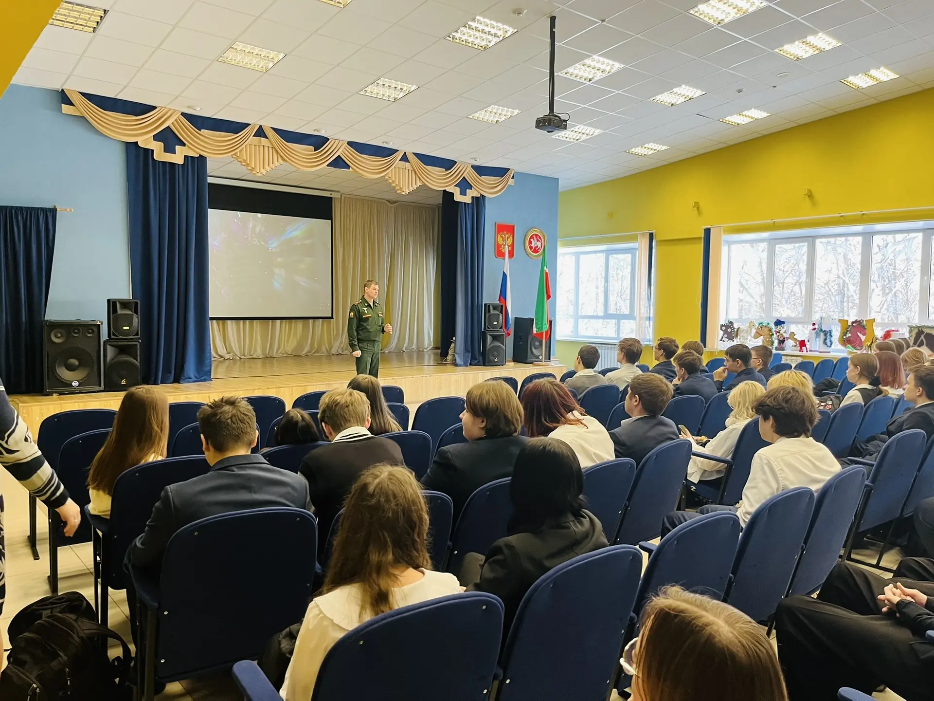 📌 Вчера нас посетил представитель Военной академии материального технического обеспечения города Во