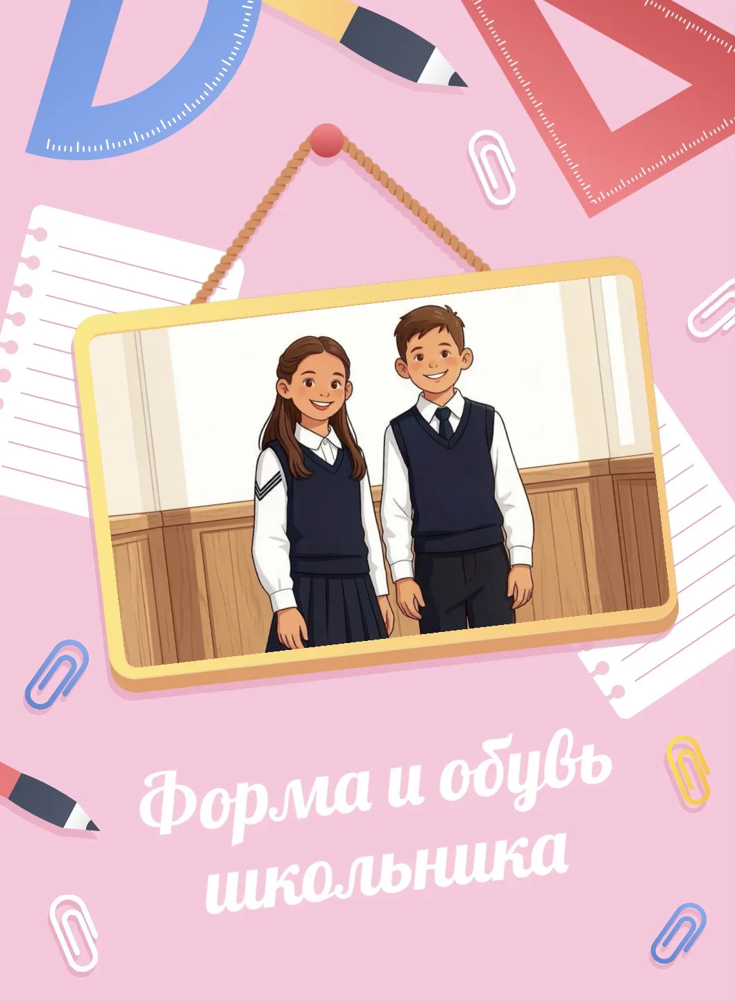 👔 Форма и обувь школьника

Подготовка к школе — это не только тетради и рюкзак. Важная часть — удоб