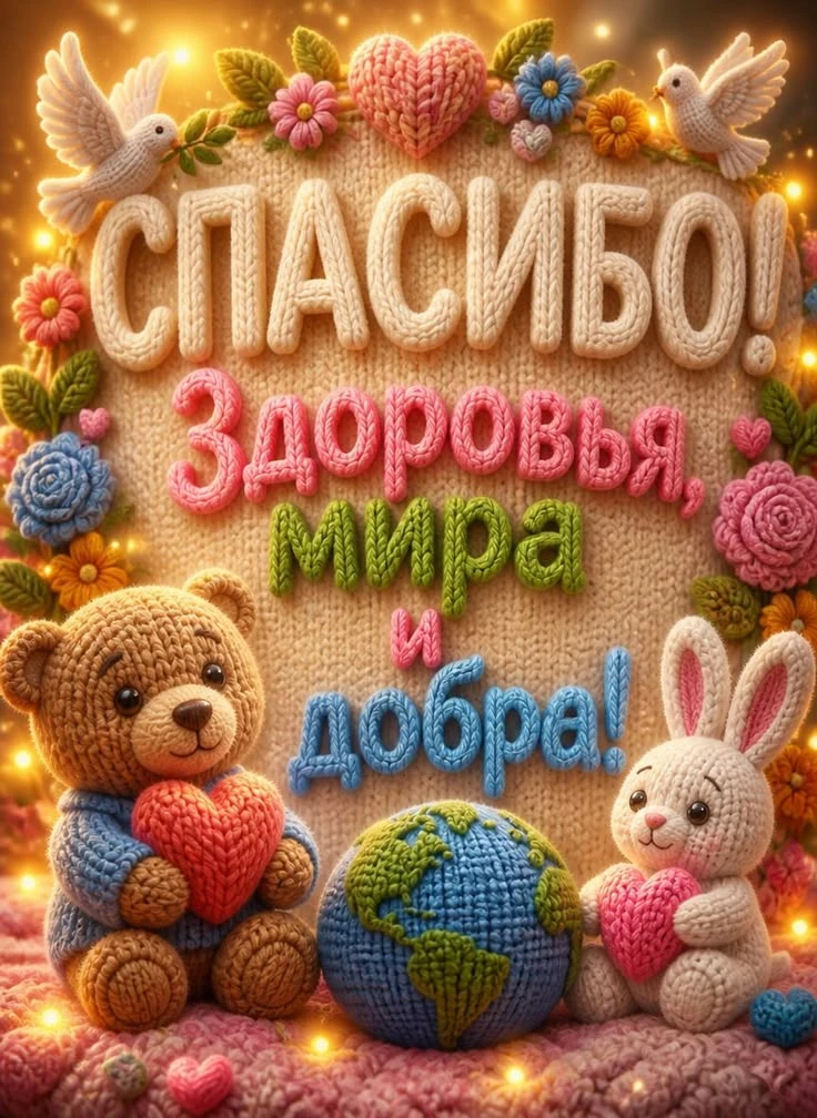 🥰 Оставляйте реакции, если понравилась открытка и делитесь с близкими ❤
