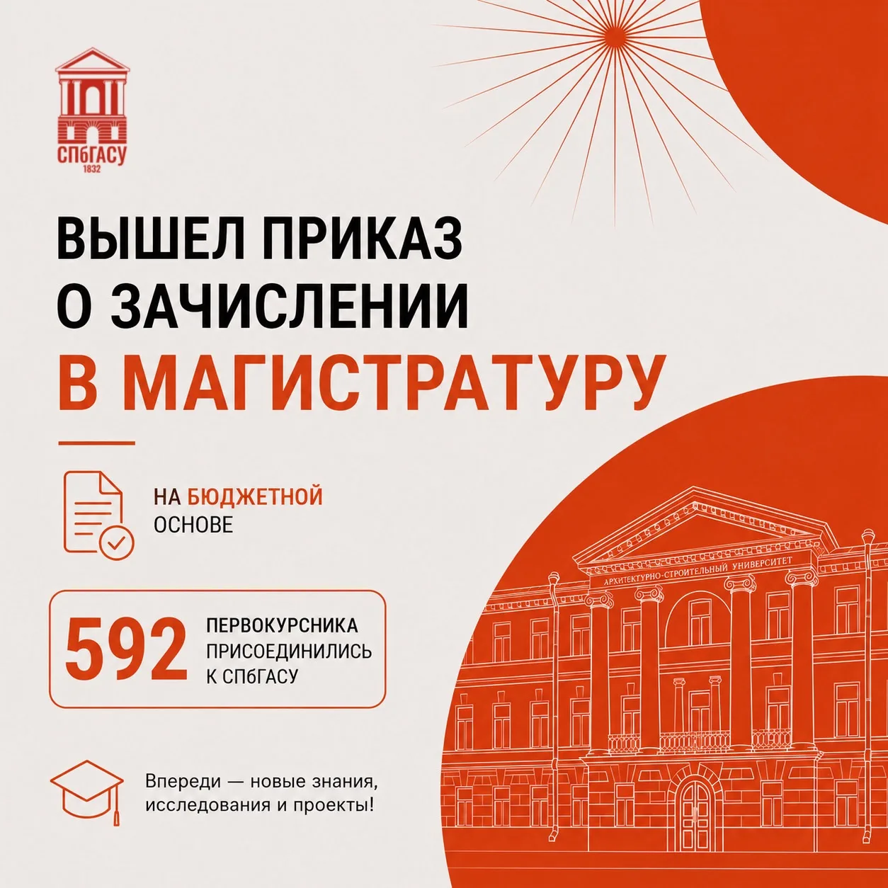 Приказ о зачислении в магистратуру уже на сайте 🎓📄