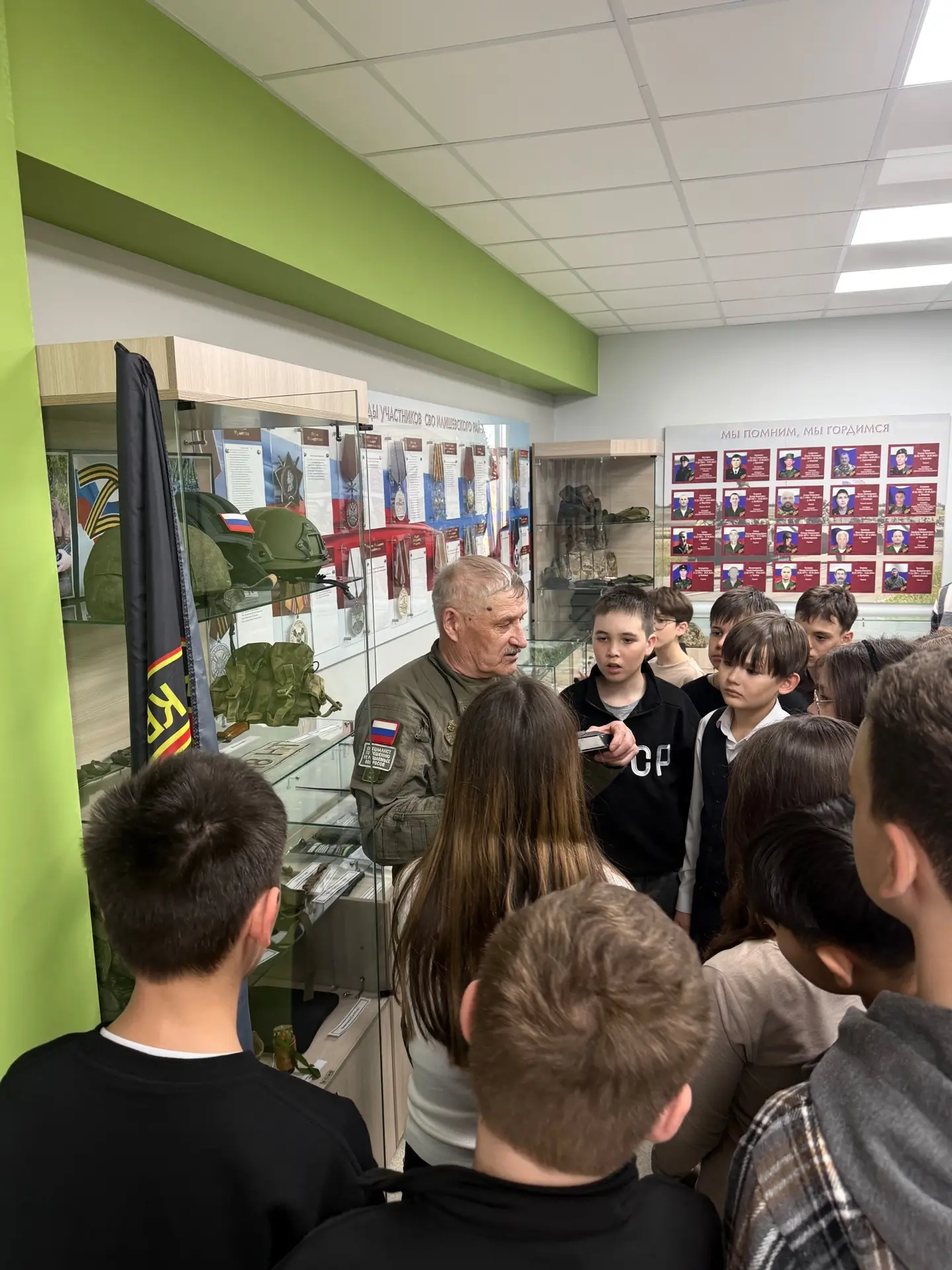 📍С целью патриотического воспитания подрастающего поколения учащиеся шаймуратовского к...