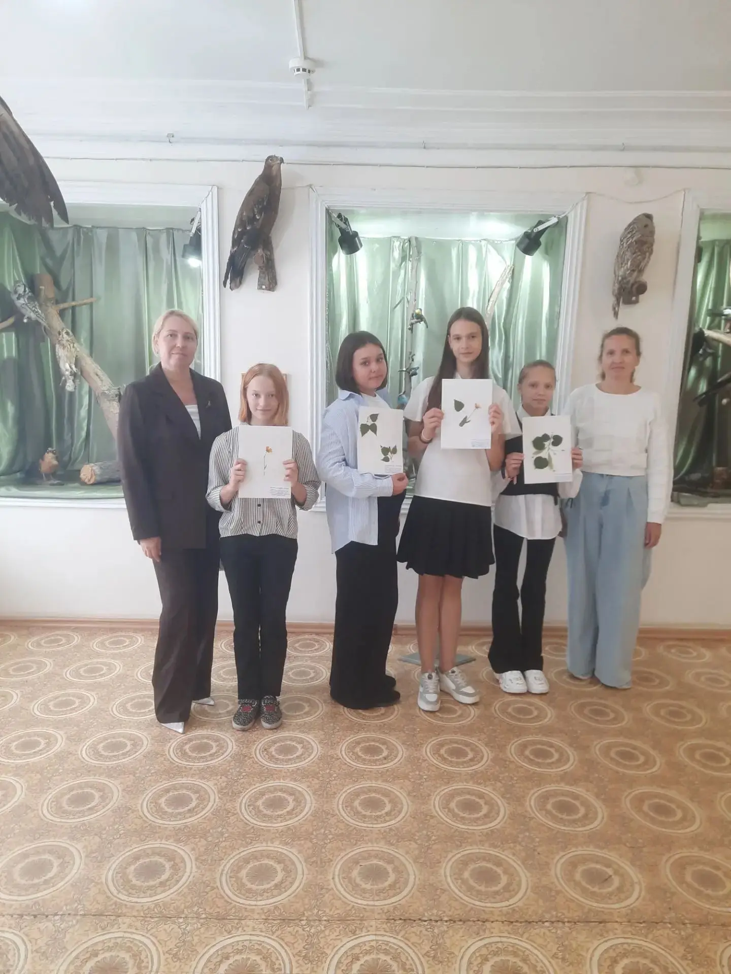 В отделе природы Вольского краеведческого музея прошёл интерактив «Природная галерея» в...