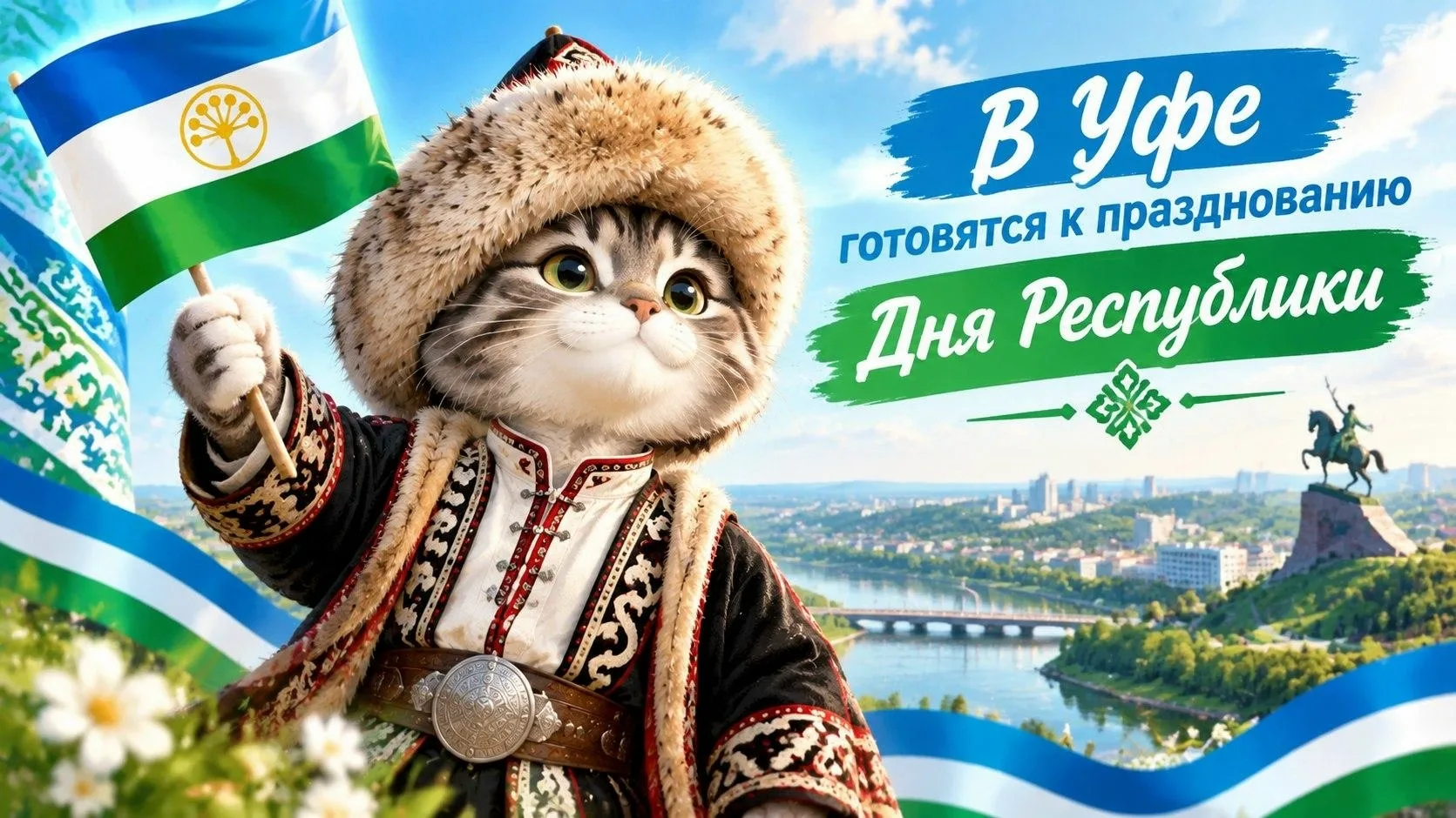 В Уфе готовятся отметить День Республики.