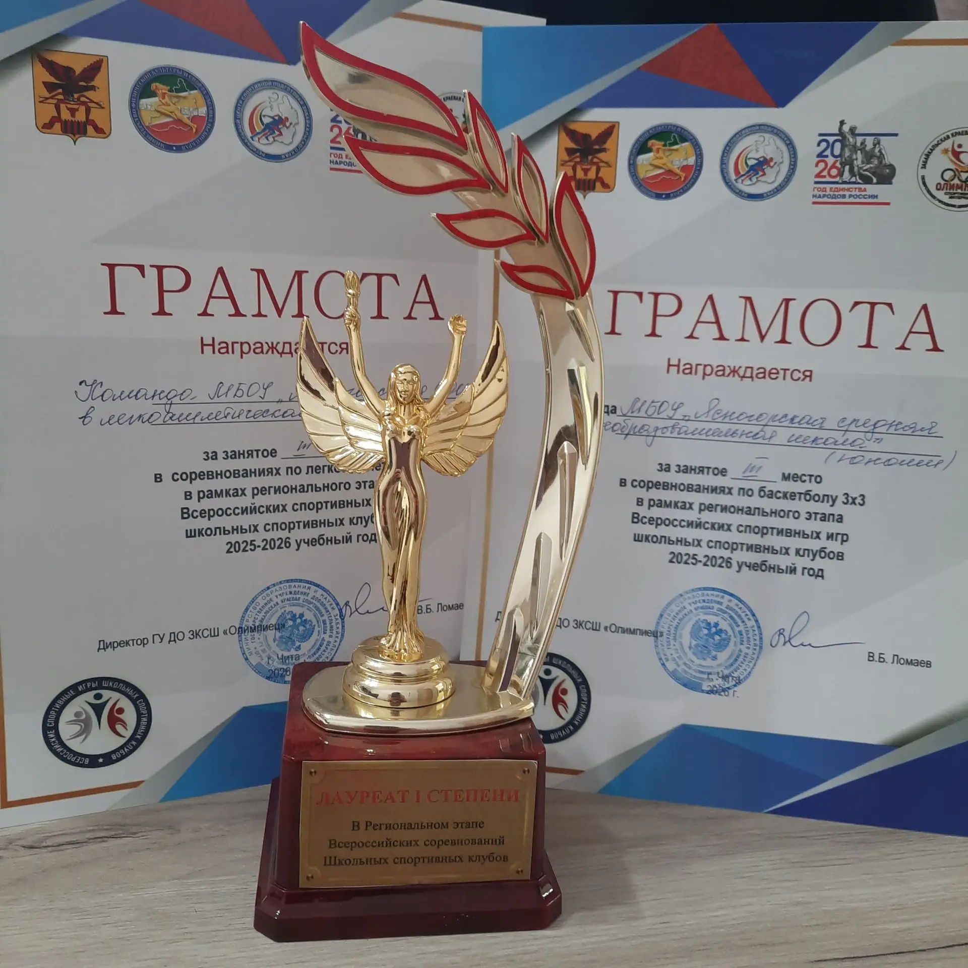 🏅🏅🏅Команда «Триумф» МБОУ Ясногорская СОШ на краевых соревнованиях Школьных спортивных клубов.  🏀