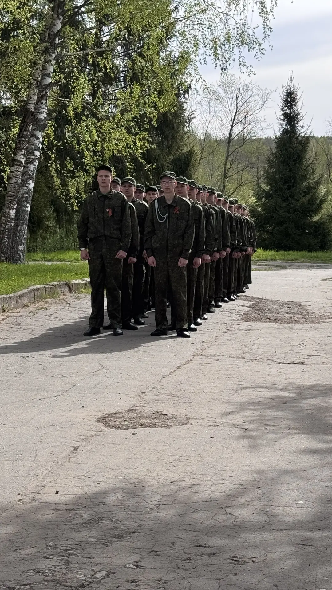 Торжественная линейка! День Победы!!!